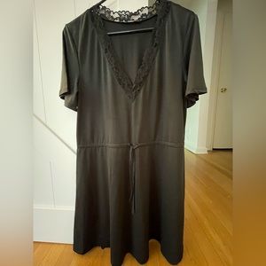 Zara Black mini dress.